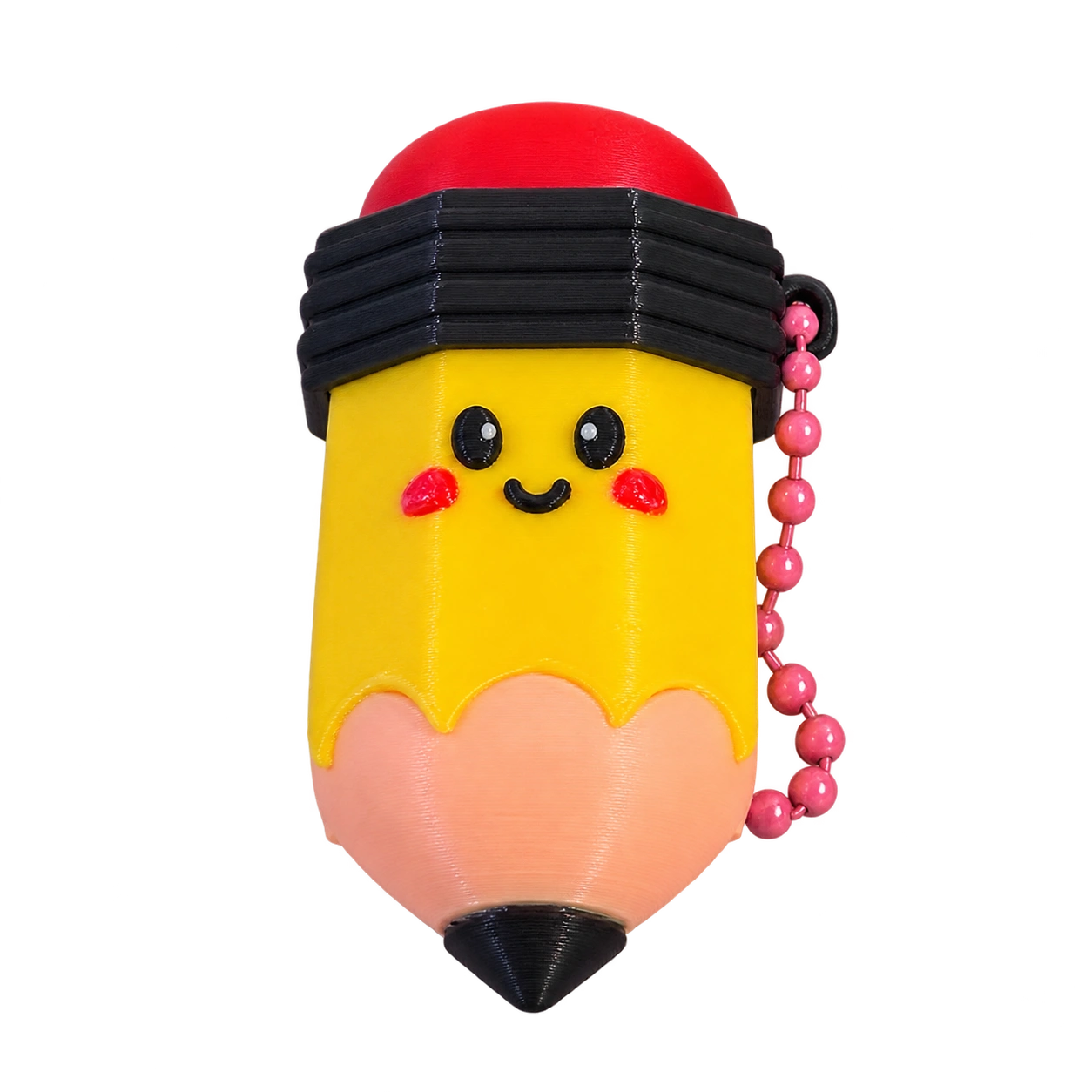Clicker de lápiz Kawaii — con carita