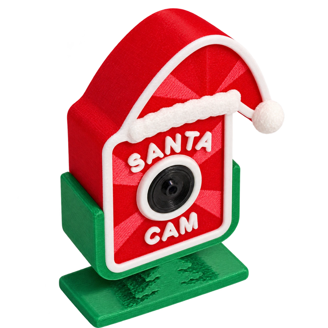 Santa Cam, vista lateral izquierda